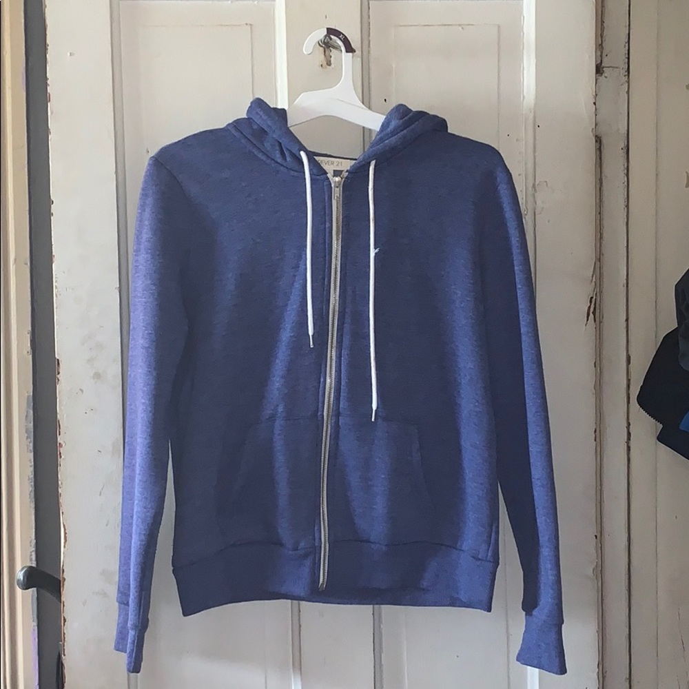 Blue Forever 21 hoodie